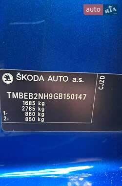 Хэтчбек Skoda Spaceback 2015 в 