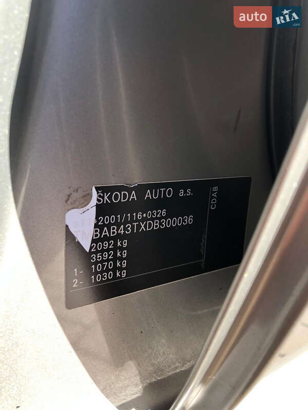 Лифтбек Skoda Superb 2012 в Кривом Роге