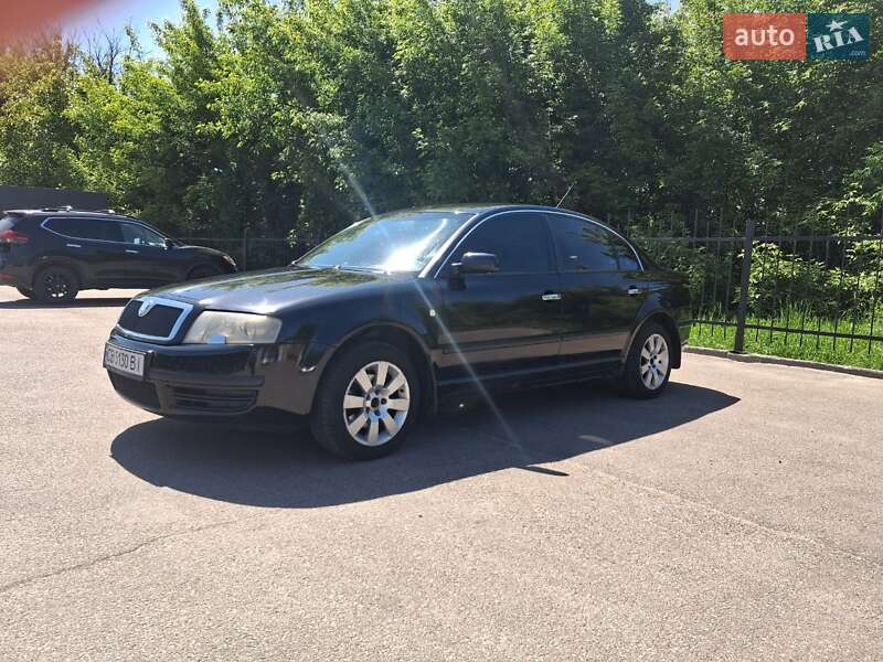 Лифтбек Skoda Superb 2004 в Чернигове