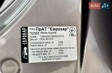 Лифтбек Skoda Superb 2014 в 