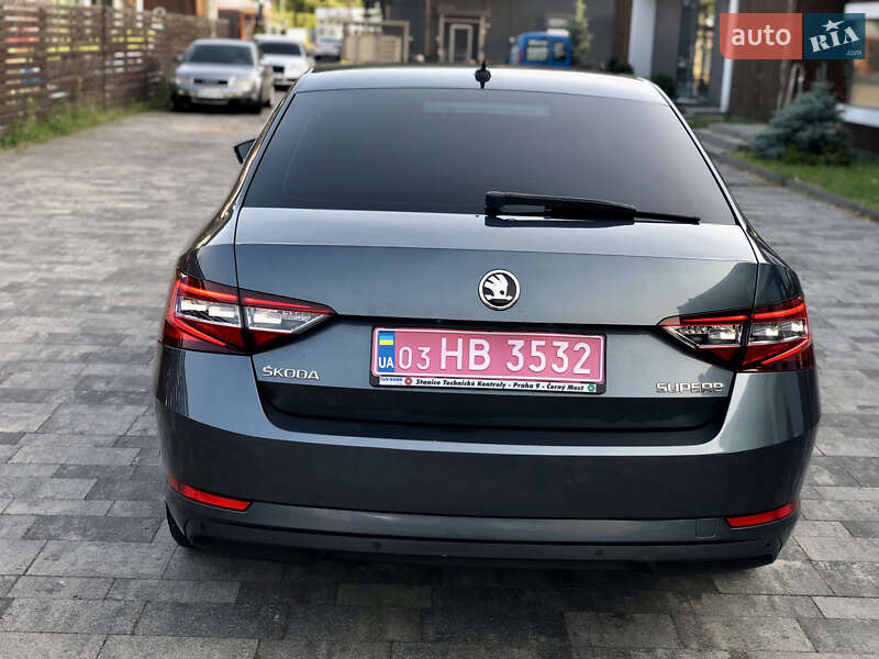 Лифтбек Skoda Superb 2017 в Тячеве
