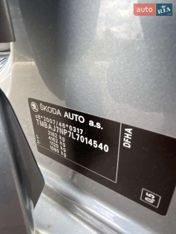 Лифтбек Skoda Superb 2020 в Кривом Роге
