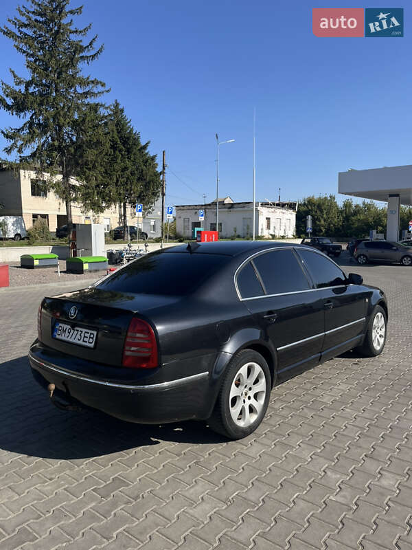 Лифтбек Skoda Superb 2006 в Ромнах