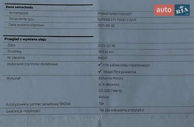 Лифтбек Skoda Superb 2021 в 