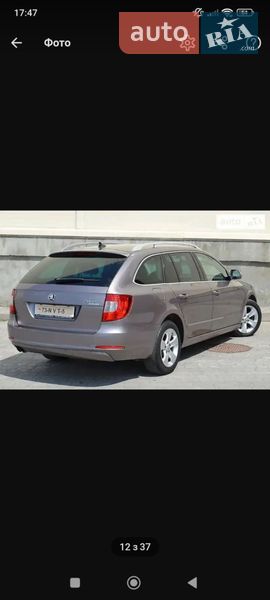 Універсал Skoda Superb 2010 в Береговому