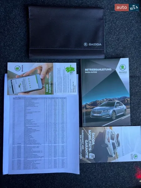 Лифтбек Skoda Superb 2022 в Ровно документ