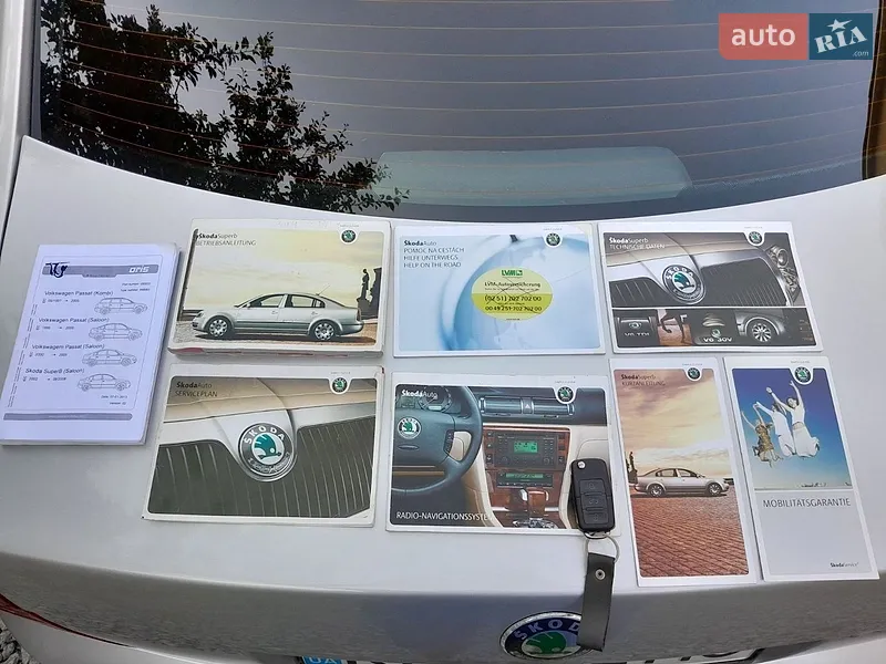 Лифтбек Skoda Superb 2006 в Бердичеве документ