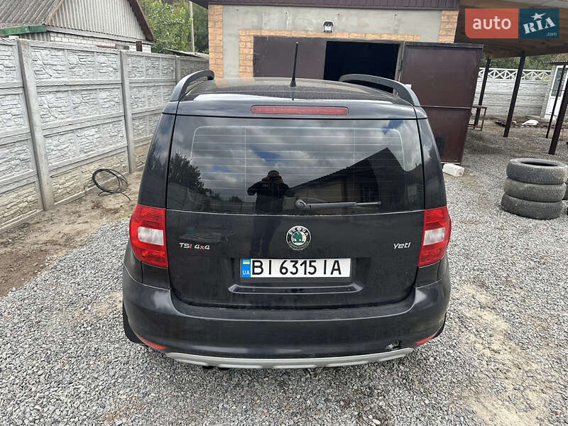 Внедорожник / Кроссовер Skoda Yeti 2011 в Кременчуге фото 4 Внедорожник / Кроссовер Skoda Yeti 2011 в Кременчуге