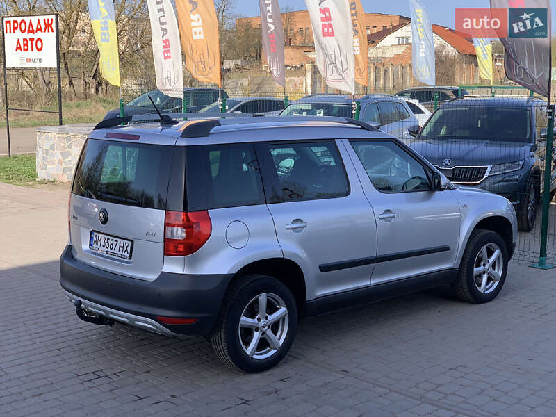 Позашляховик / Кросовер Skoda Yeti 2012 в Бердичеві