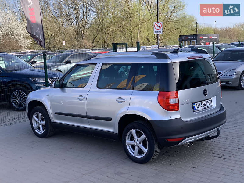 Позашляховик / Кросовер Skoda Yeti 2012 в Бердичеві