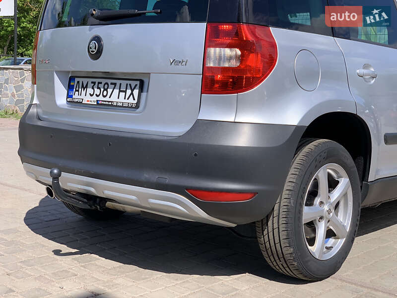 Позашляховик / Кросовер Skoda Yeti 2012 в Бердичеві