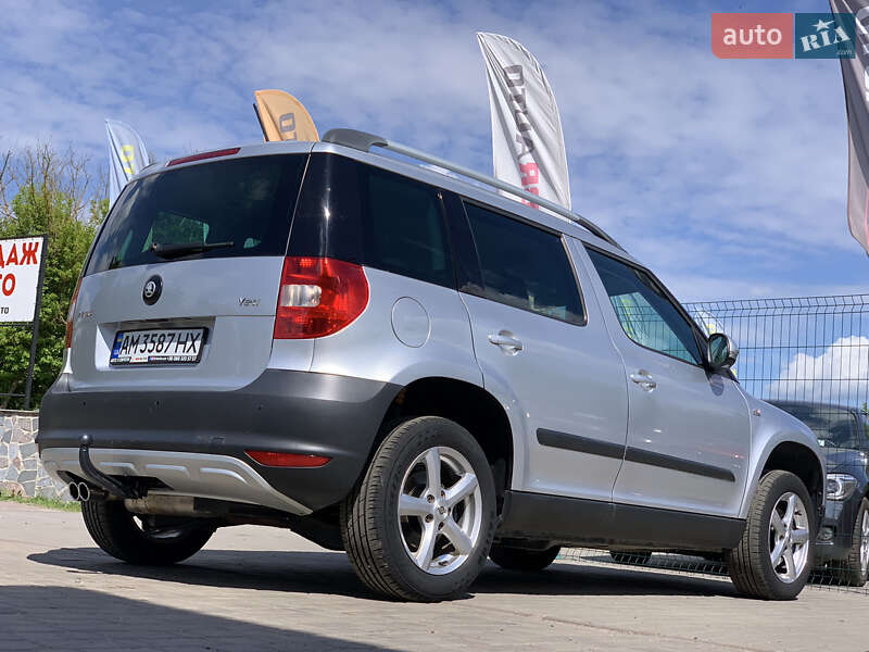 Позашляховик / Кросовер Skoda Yeti 2012 в Бердичеві