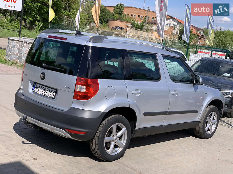 Позашляховик / Кросовер Skoda Yeti 2012 в Бердичеві