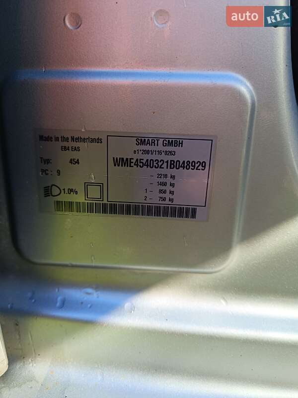 Хэтчбек Smart Forfour 2004 в Бродах