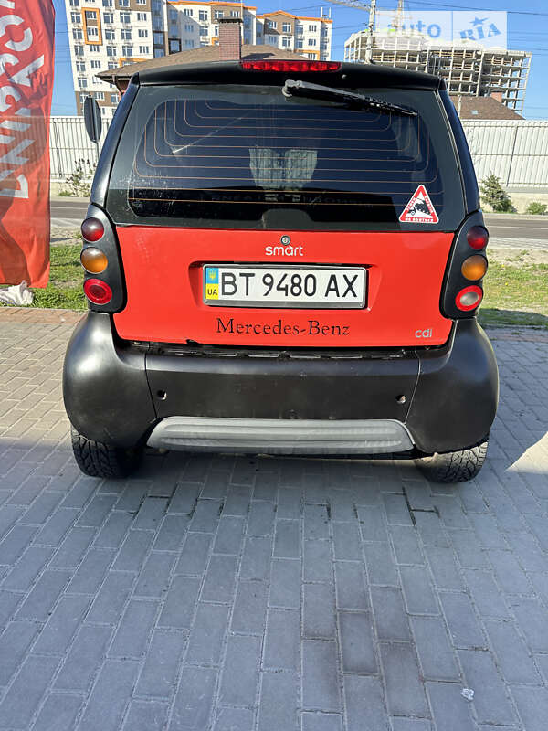 Купе Smart Fortwo 2000 в Вишневом фото 4 Купе Smart Fortwo 2000 в Вишневом
