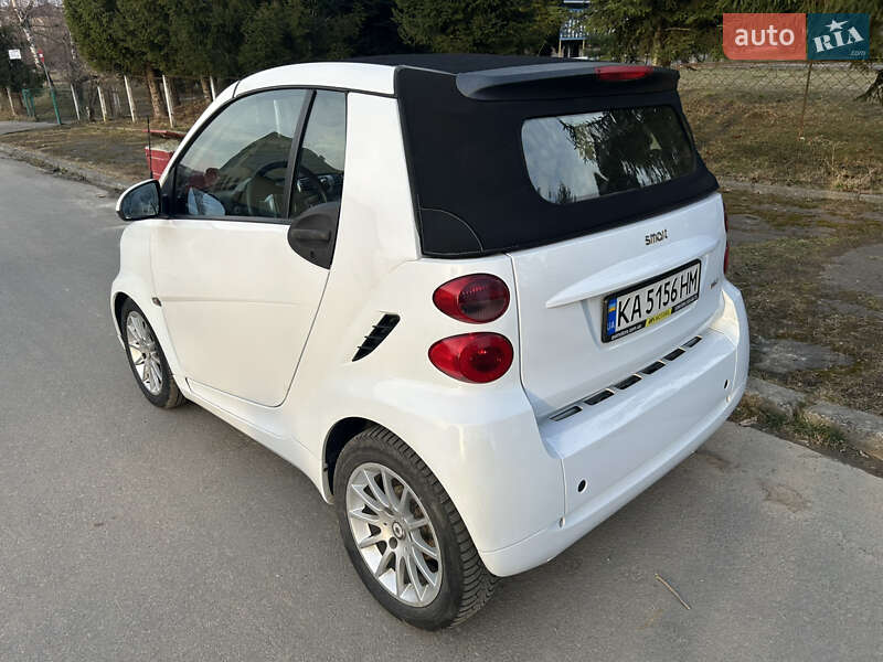Кабриолет Smart Fortwo 2012 в Дрогобыче