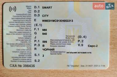 Купе Smart Fortwo 1999 в 