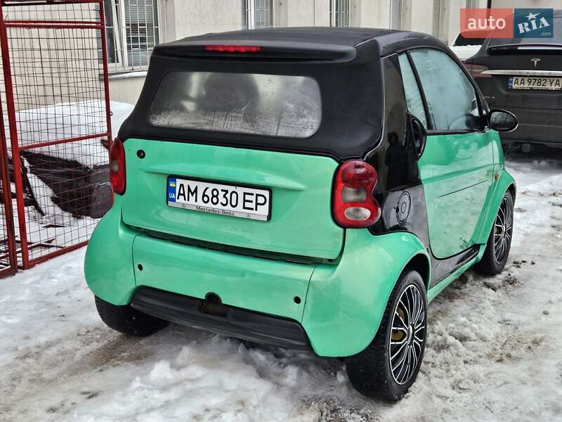 Кабриолет Smart Fortwo 2000 в Киеве