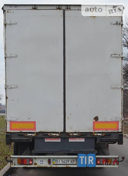 Тентованный борт (штора) - полуприцеп Sommer SP 1997 в Кременчуге фото 3 Тентованный борт (штора) - полуприцеп Sommer SP 1997 в Кременчуге