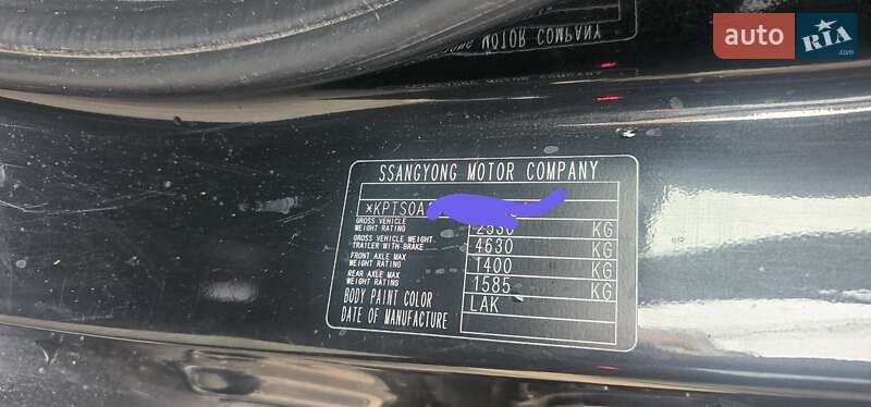 Позашляховик / Кросовер SsangYong Kyron 2008 в Києві