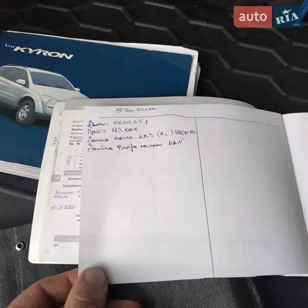Позашляховик / Кросовер SsangYong Kyron 2010 в Кременчуці документ