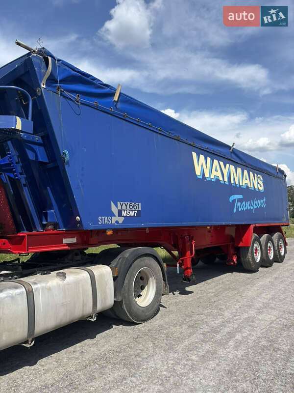 Самосвал полуприцеп STAS 0-34-3А 2002 в Чорткове фото Самосвал полуприцеп STAS 0-34-3А 2002 в Чорткове