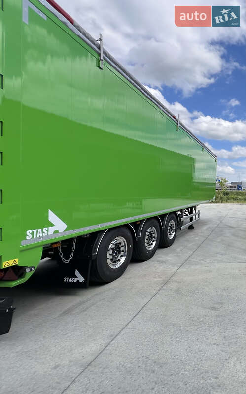 Лесовоз / Сортиментовоз - полуприцеп STAS BioSTAR 2025 в Киеве