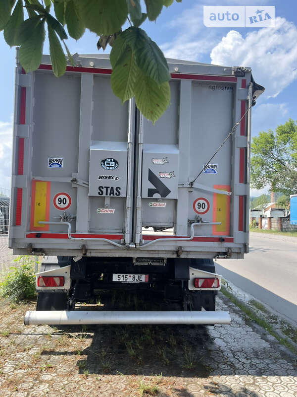 Зерновоз - напівпричіп STAS S300 2017 в Хусті