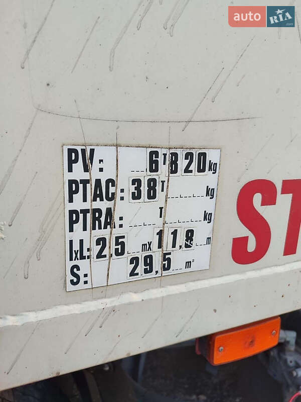 Зерновоз - напівпричіп STAS S34 1998 в Василькові