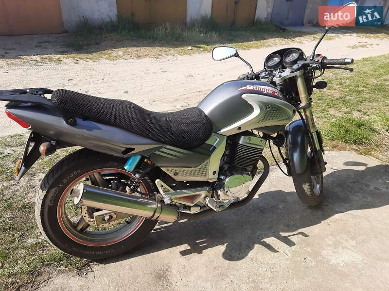 Мотоцикл Без обтікачів (Naked bike) Stinger 250 2008 в Шостці
