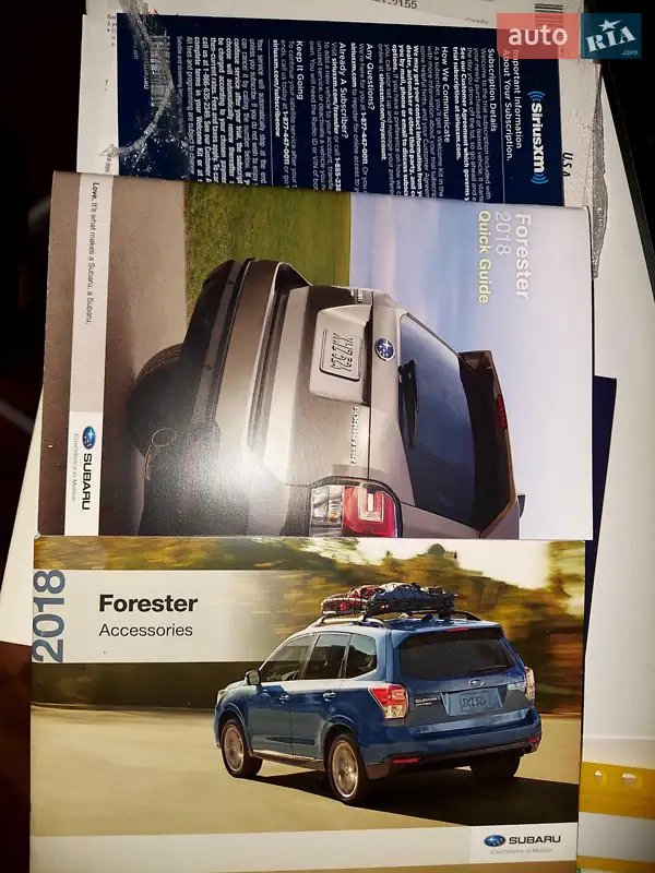 Внедорожник / Кроссовер Subaru Forester 2018 в Харькове документ
