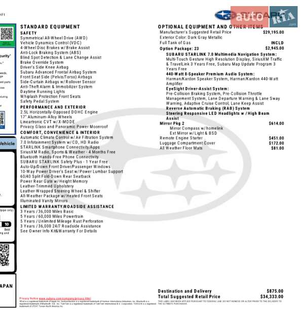 Внедорожник / Кроссовер Subaru Forester 2016 в Сумах фото 9 Внедорожник / Кроссовер Subaru Forester 2016 в Сумах