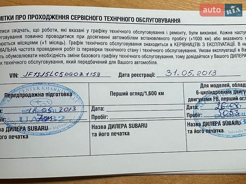 Внедорожник / Кроссовер Subaru Forester 2013 в Киеве