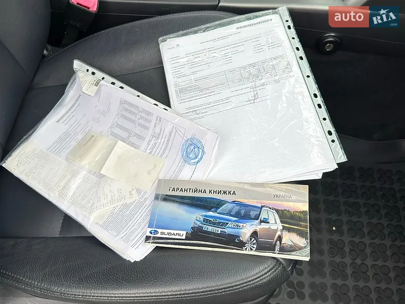 Внедорожник / Кроссовер Subaru Forester 2011 в Киеве документ