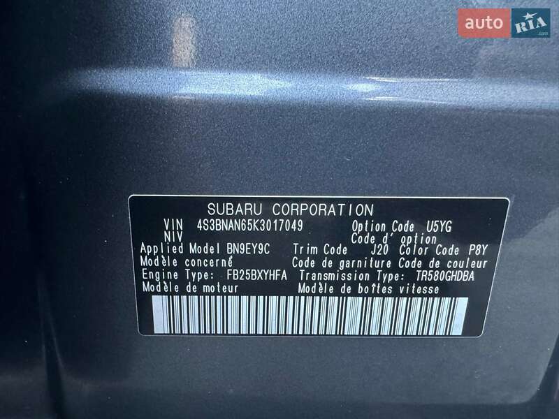 Седан Subaru Legacy 2018 в Днепре