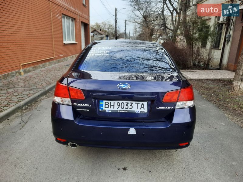 Седан Subaru Legacy 2010 в Одесі фото 5 Седан Subaru Legacy 2010 в Одесі
