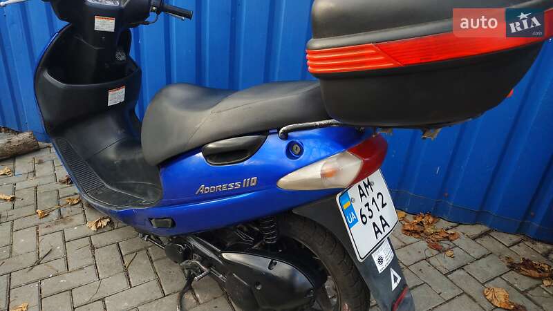 Грузовые мотороллеры, мотоциклы, скутеры, мопеды Suzuki Address 110 1998 в Радомышле