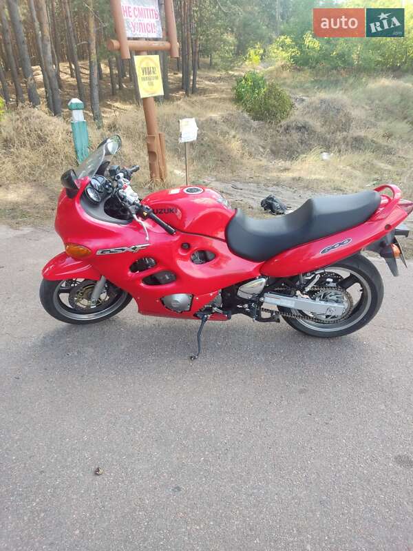 Мотоцикл Спорт-туризм Suzuki GSX 600F 1999 в Черкасах фото Мотоцикл Спорт-туризм Suzuki GSX 600F 1999 в Черкасах