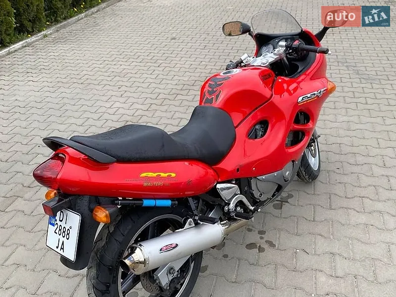 Suzuki GSX 600F 1999 VIN JS1AJ111200101901 фото оголошення 10 з 38