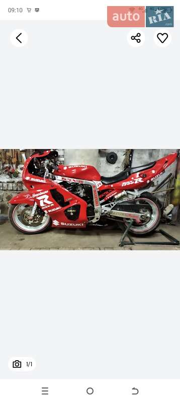 Спортбайк Suzuki GSX-R 1100 1998 в Білій Церкві фото 2 Спортбайк Suzuki GSX-R 1100 1998 в Білій Церкві