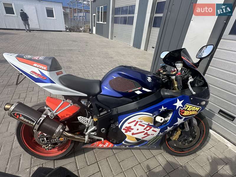 Мотоцикл Спорт-туризм Suzuki GSX-R 600 2005 в 