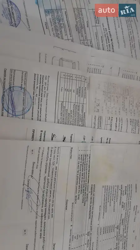 Хэтчбек Suzuki Swift 2012 в Броварах документ