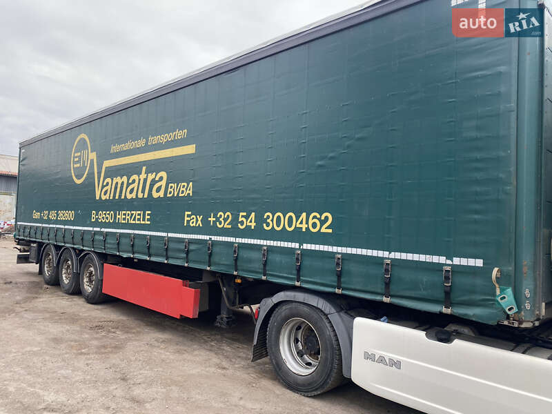 Тентованный борт (штора) - полуприцеп System Trailers TKS 24 2011 в Виннице