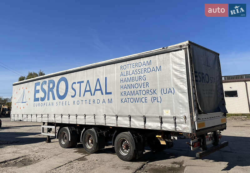 Тентованный борт (штора) - полуприцеп System Trailers TKS 24 2005 в Львове фото 3 Тентованный борт (штора) - полуприцеп System Trailers TKS 24 2005 в Львове