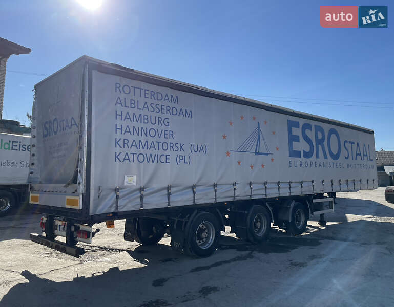 Тентованный борт (штора) - полуприцеп System Trailers TKS 24 2005 в Львове фото 6 Тентованный борт (штора) - полуприцеп System Trailers TKS 24 2005 в Львове