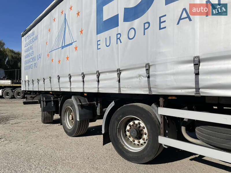 Тентованный борт (штора) - полуприцеп System Trailers TKS 24 2005 в Львове фото 17 Тентованный борт (штора) - полуприцеп System Trailers TKS 24 2005 в Львове