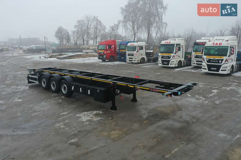 Контейнеровоз напівпричіп TAD Container 34-3 2023 в Волочиську