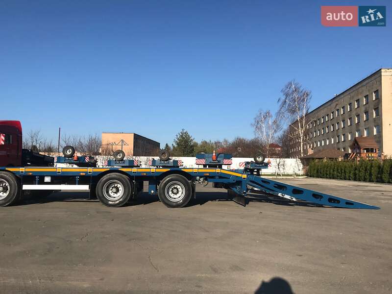 Низкорамна платформа TAD Jumbo 35-3 2024 в Волочиську