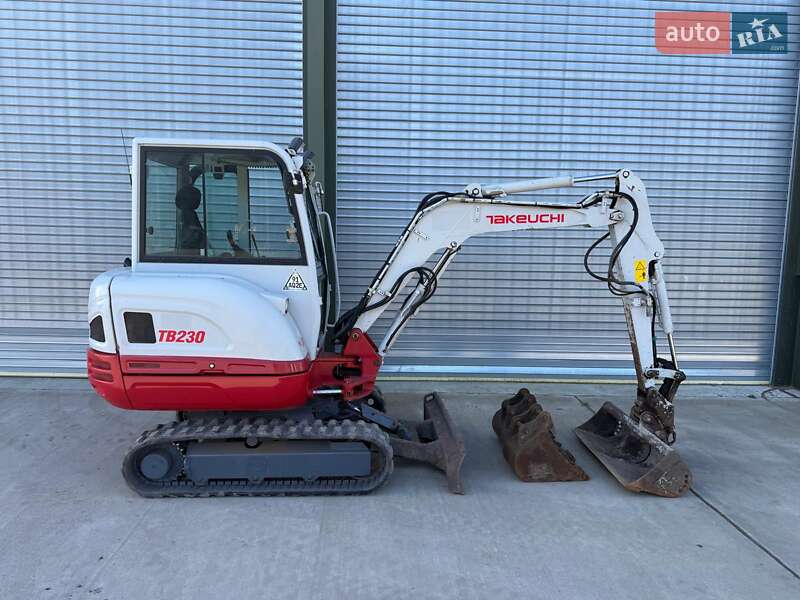 Миниэкскаватор Takeuchi TB 2017 в Бучаче