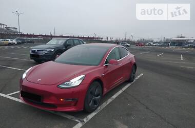 Автомобиль тесла красный цвет